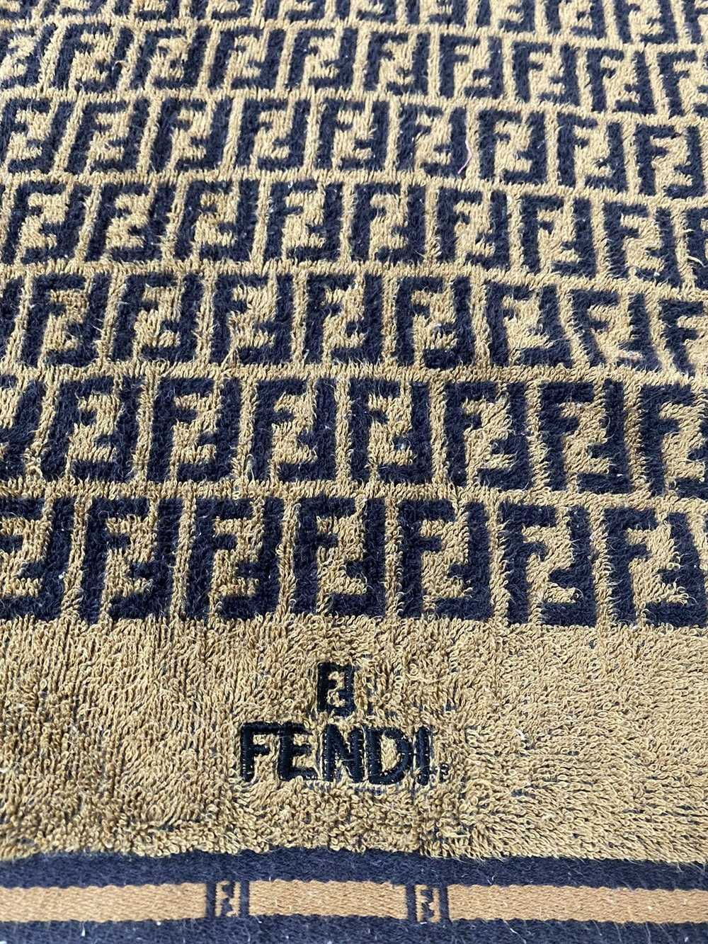 FENDI Zucca Monogram Small Towel - image 2