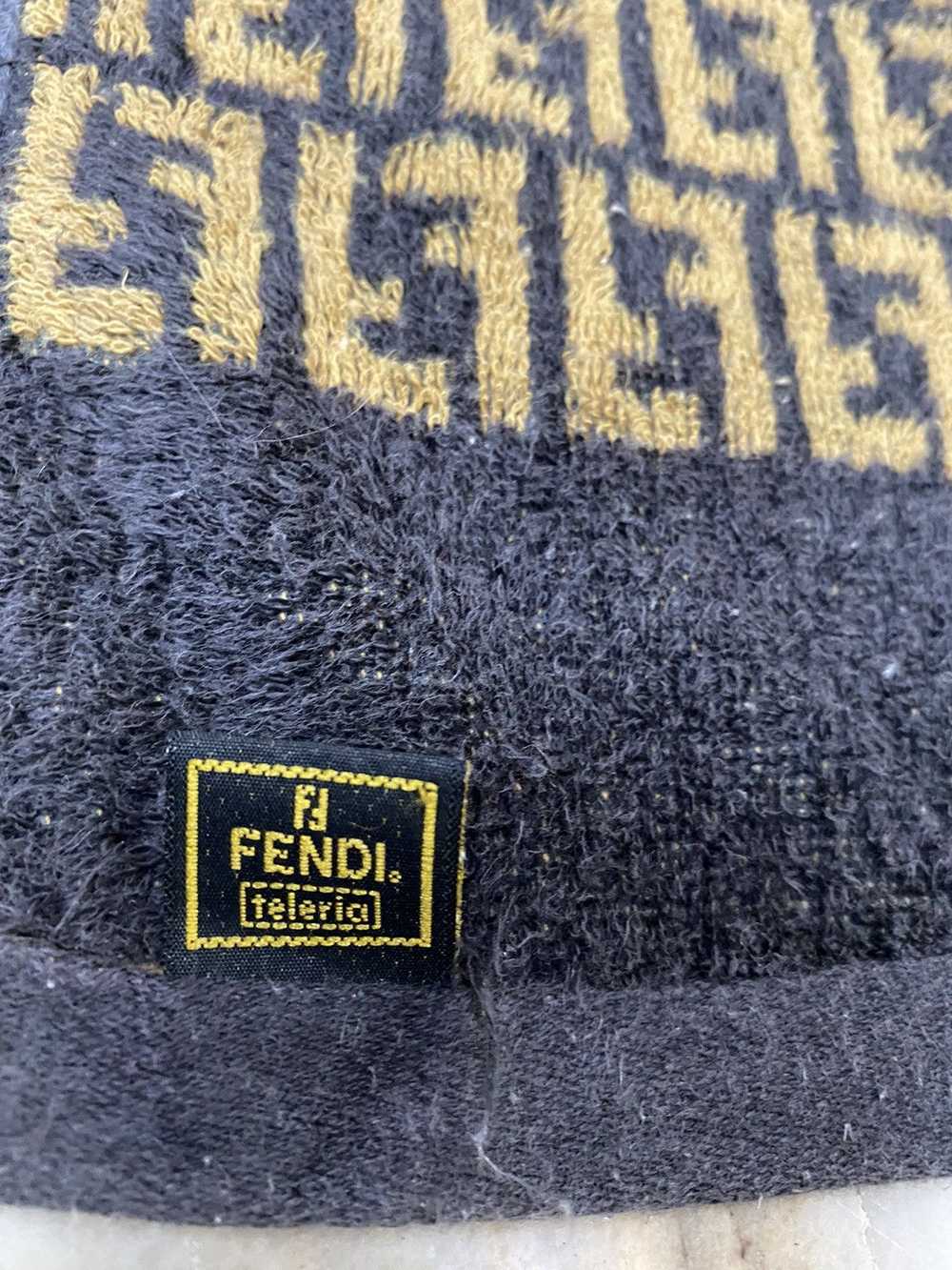 FENDI Zucca Monogram Small Towel - image 5