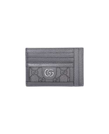 GUCCI Ophidia 866 Gg Supreme Black Cardholder