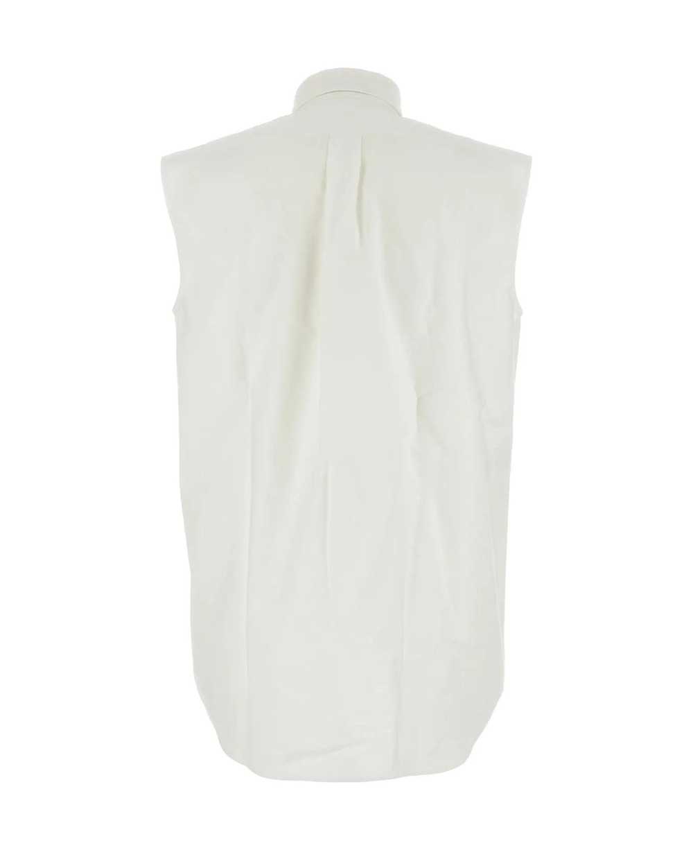 Prada White Oxford Shirt - image 2