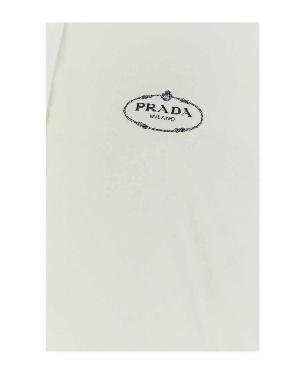 Prada White Oxford Shirt - image 3