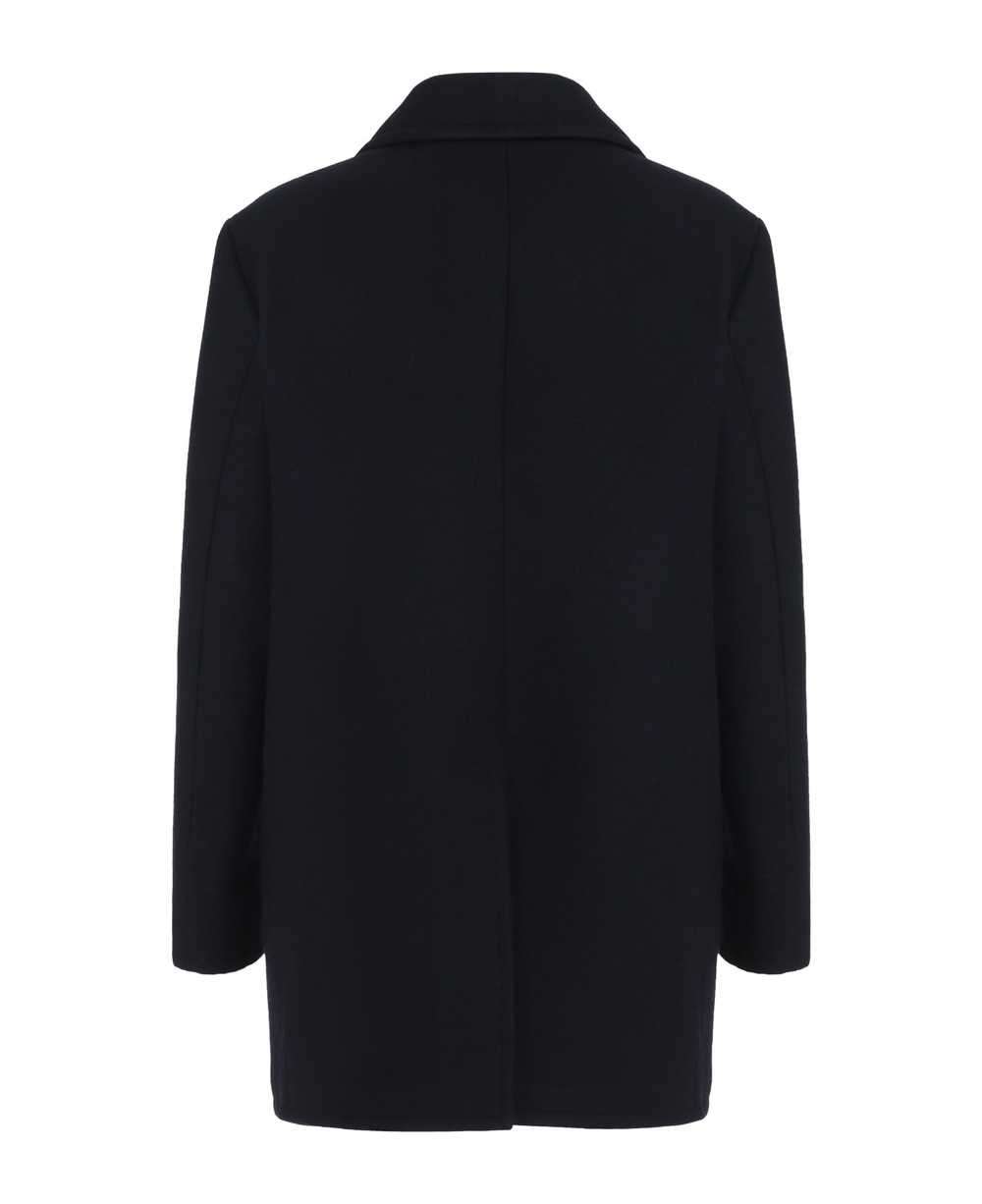 Prada Double-breasted Wool Coat - image 2