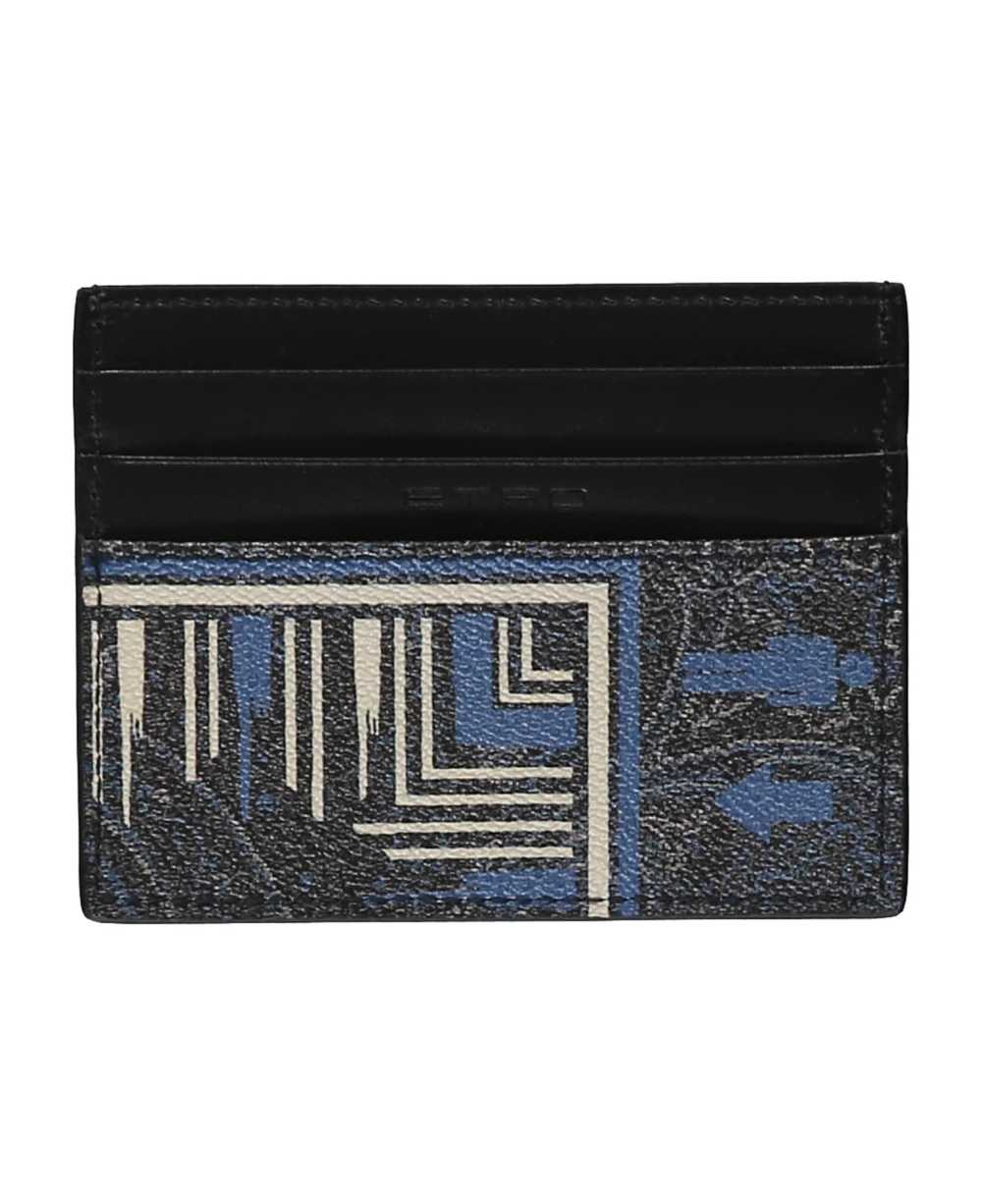 Etro Faux Leather Card Holder - image 2