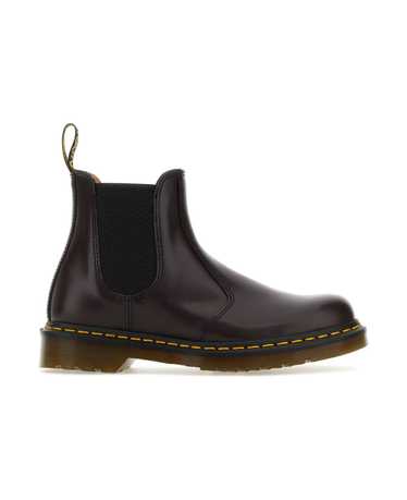 Dr. Martens Aubergine Leather 2976 Ankle Boots