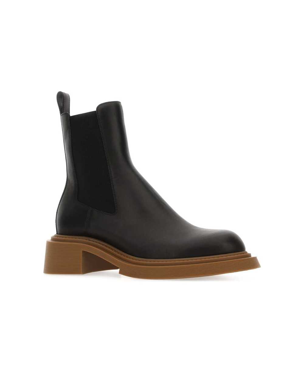 Loewe Black Leather Chelsea Ankle Boots - image 2