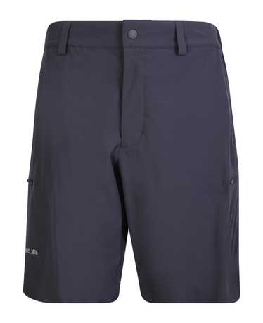 Moncler Grenoble Black Nylon Bermuda Shorts With L