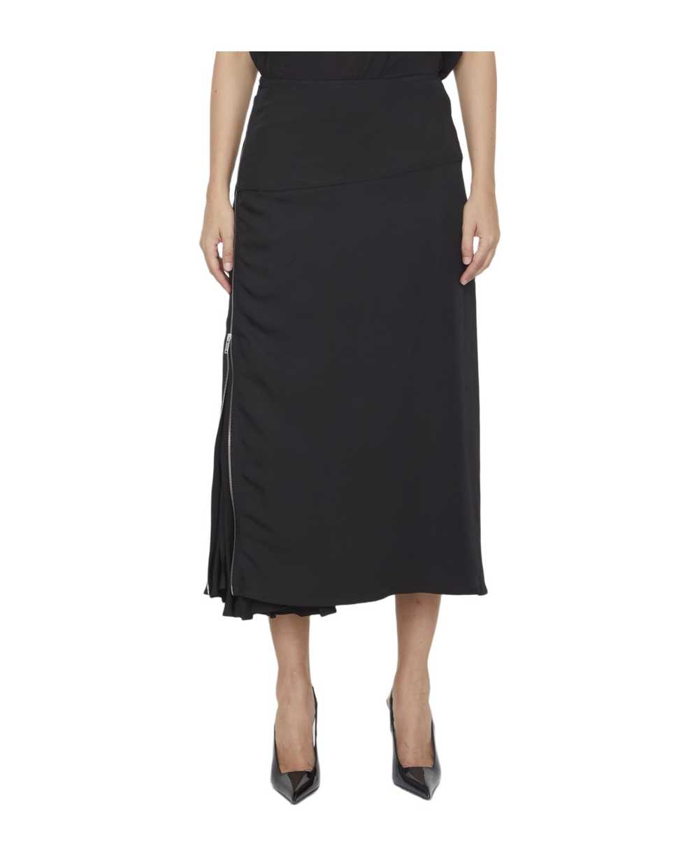 Jil Sander Zipped Midi Skirt - image 1