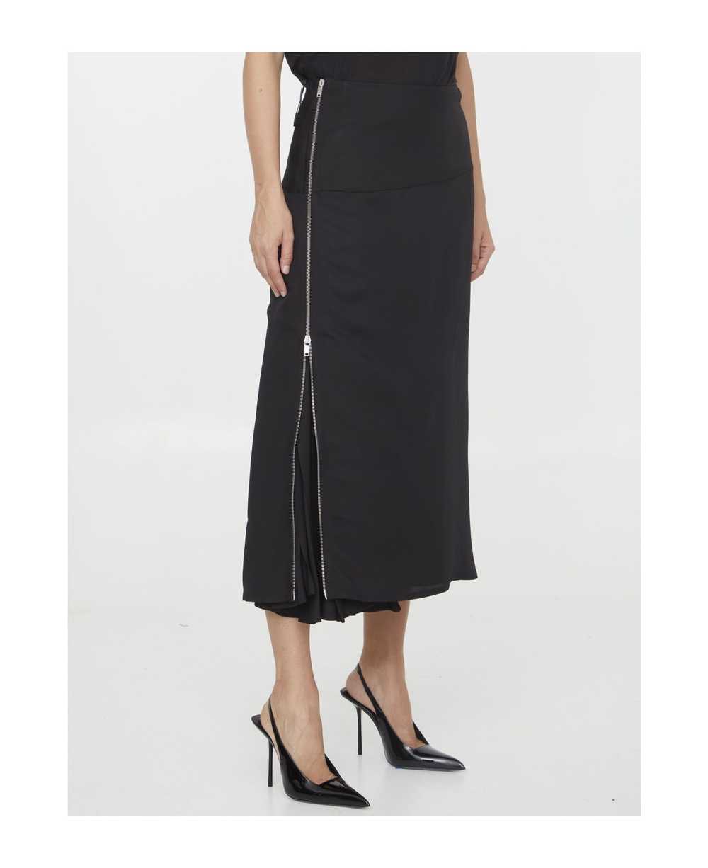 Jil Sander Zipped Midi Skirt - image 2