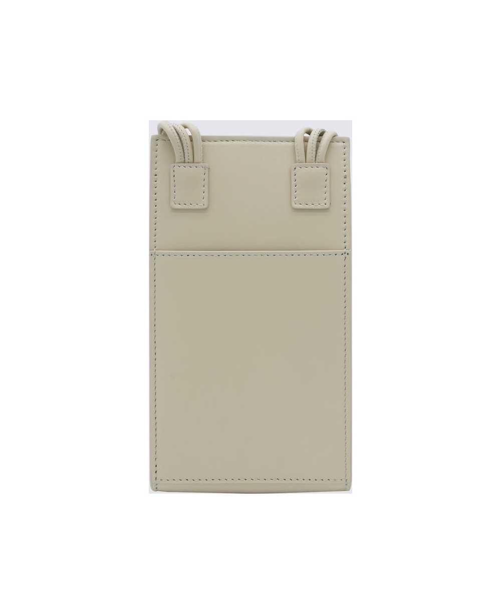 Jil Sander Light Cream Leather Phone Case - image 2