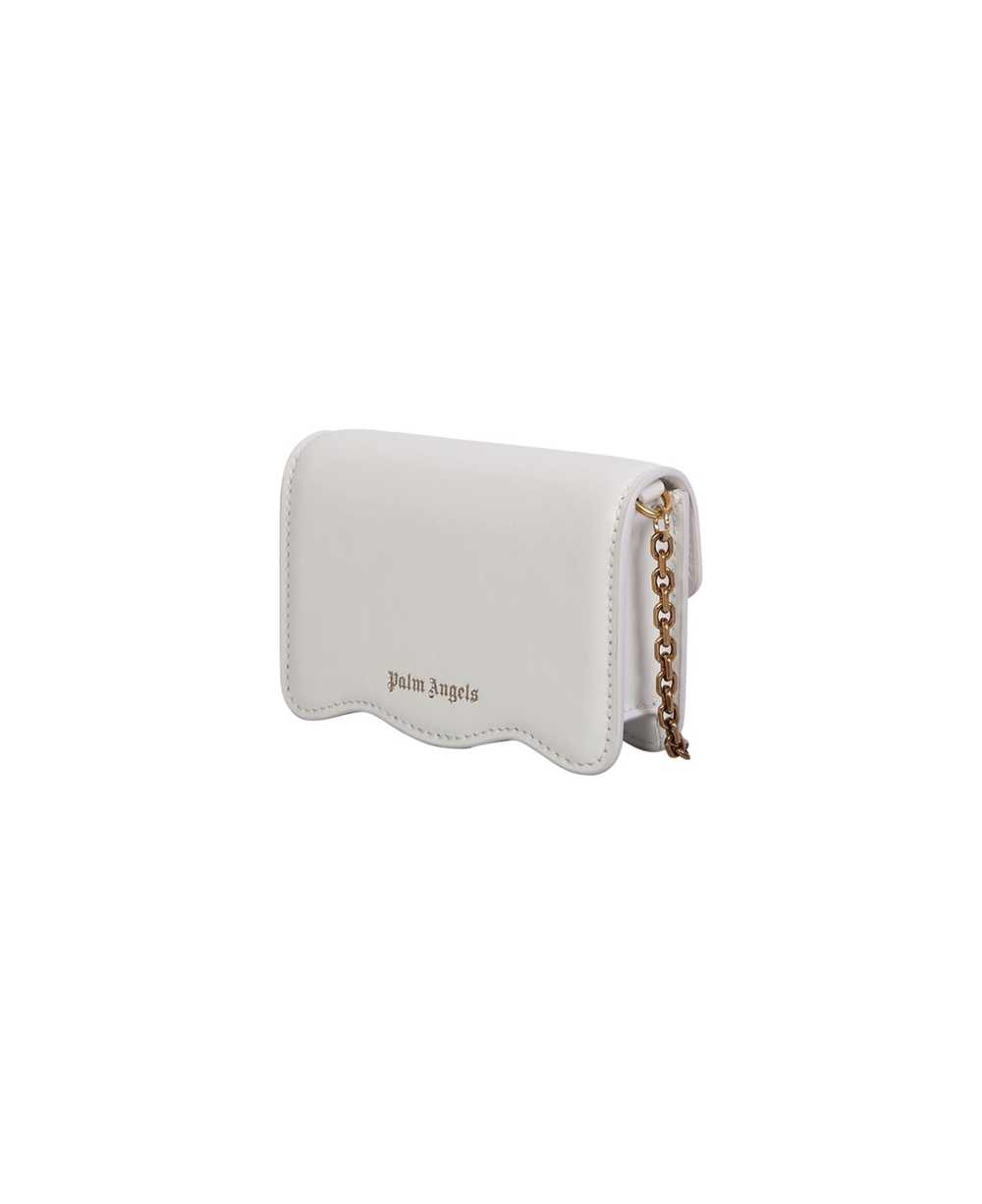 Palm Angels Logo Belt Bag White/gold - image 2