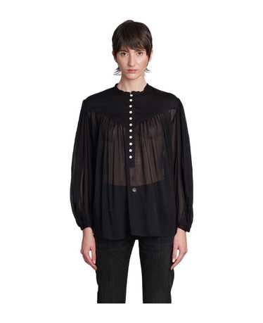 Isabel Marant Kiledia Blouse In Black Cotton