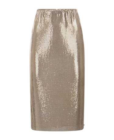 Sportmax Embellished High Waist Skirt