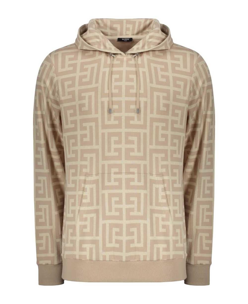 Balmain Cotton Hoodie - image 1