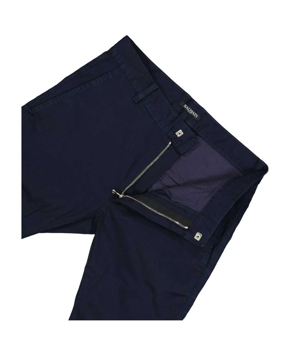 Balmain Slim Cotton Pants - image 3