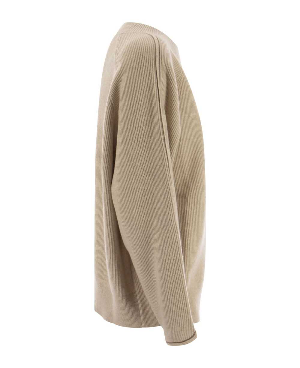 Brunello Cucinelli Cashmere Sweater With Monile - image 3