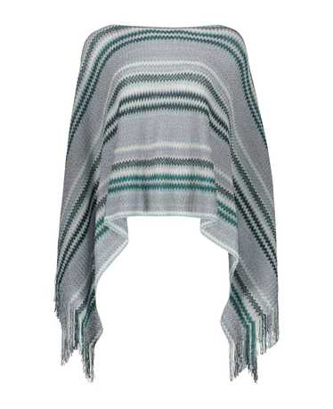 Missoni Fringed Knit Poncho