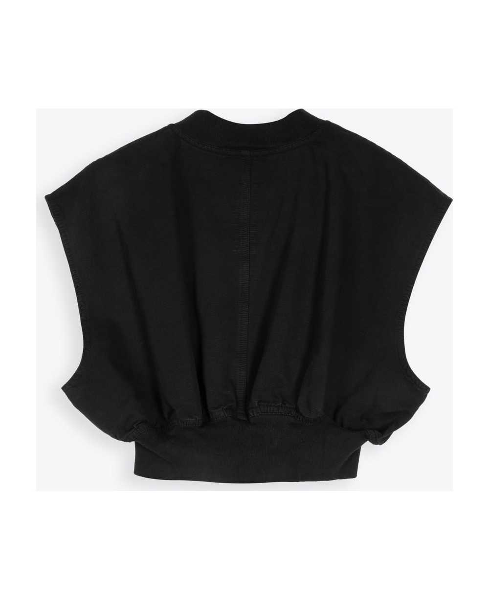 Rick Owens DRKSHDW Babel Tatlin Bomber Black Cott… - image 2