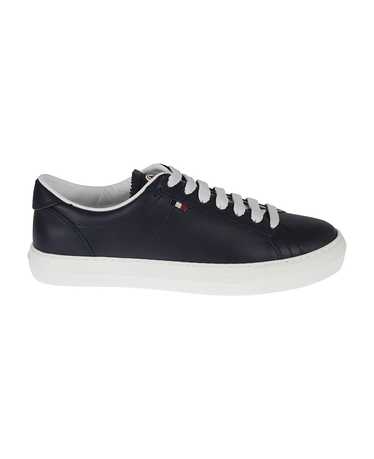 Moncler Monaco Leather Sneakers