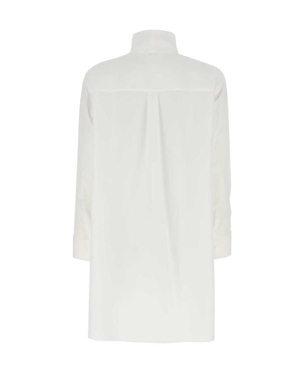 Loewe Ivory Crepe Oversize Blouse - image 2