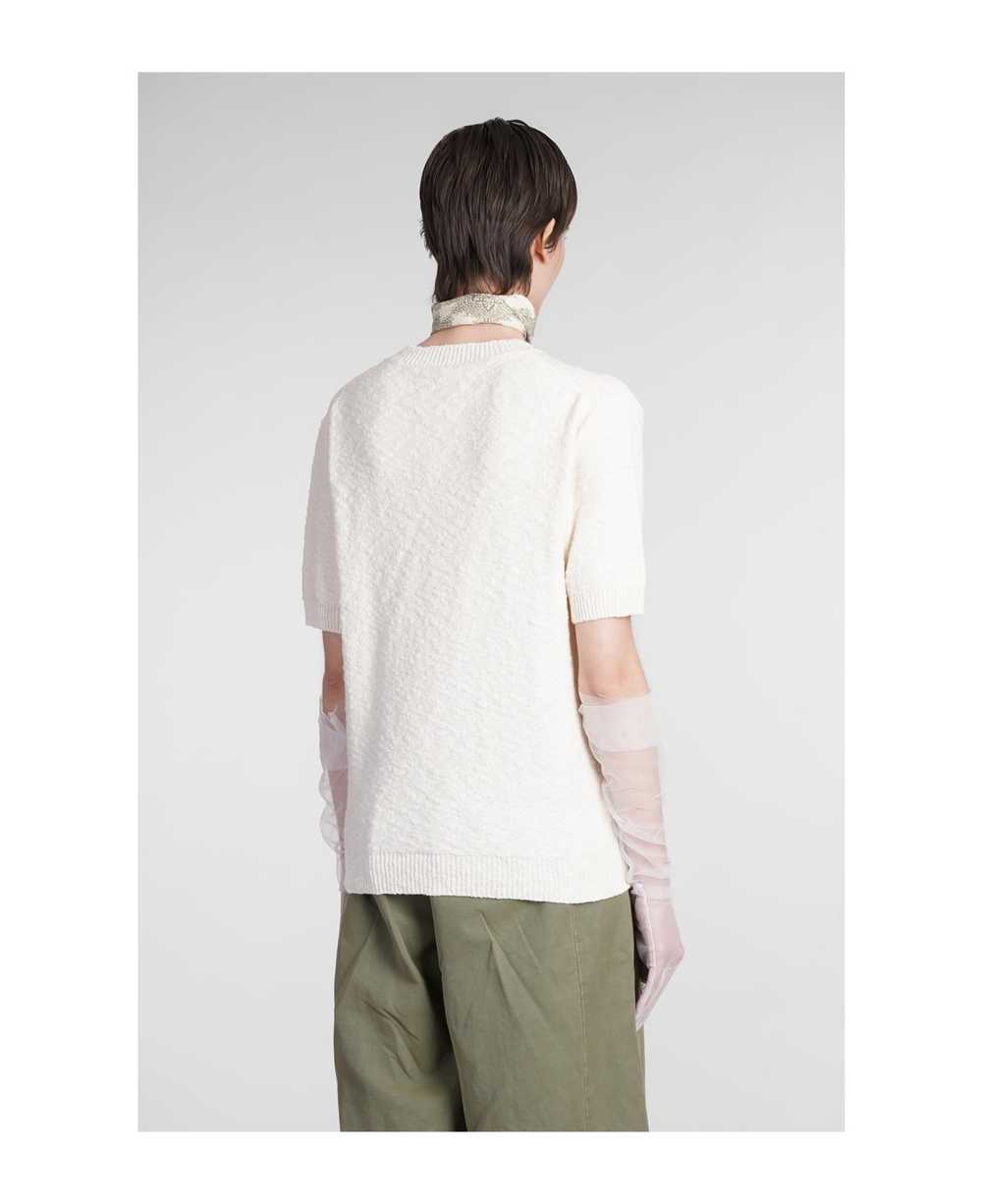 Maison Margiela Knitwear In White Cotton - image 3