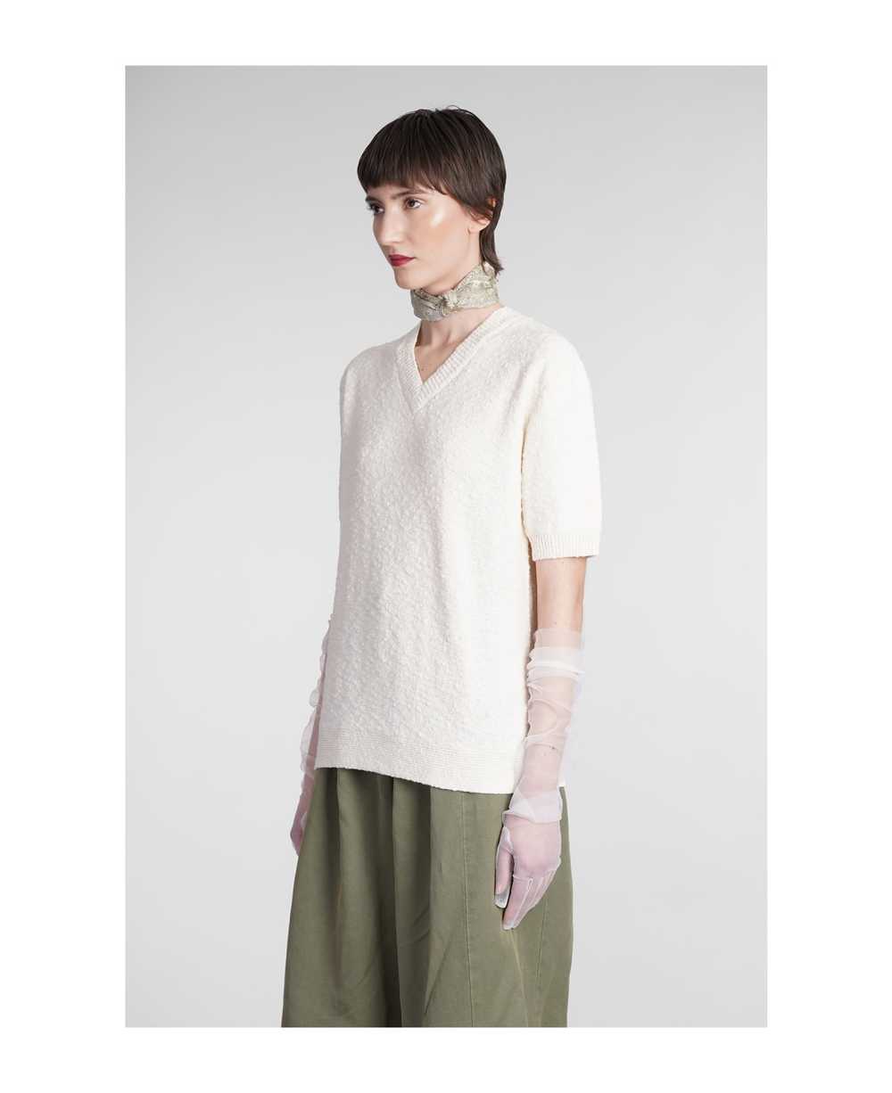 Maison Margiela Knitwear In White Cotton - image 4