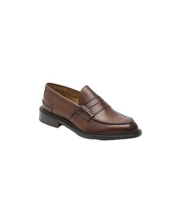 Tricker's James Chestnut Burnished Calf Penny Loaf