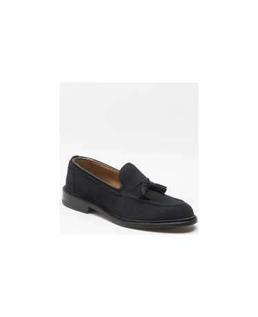 Tricker's Elton Tassel Loafer Navy Calf Suede - image 1