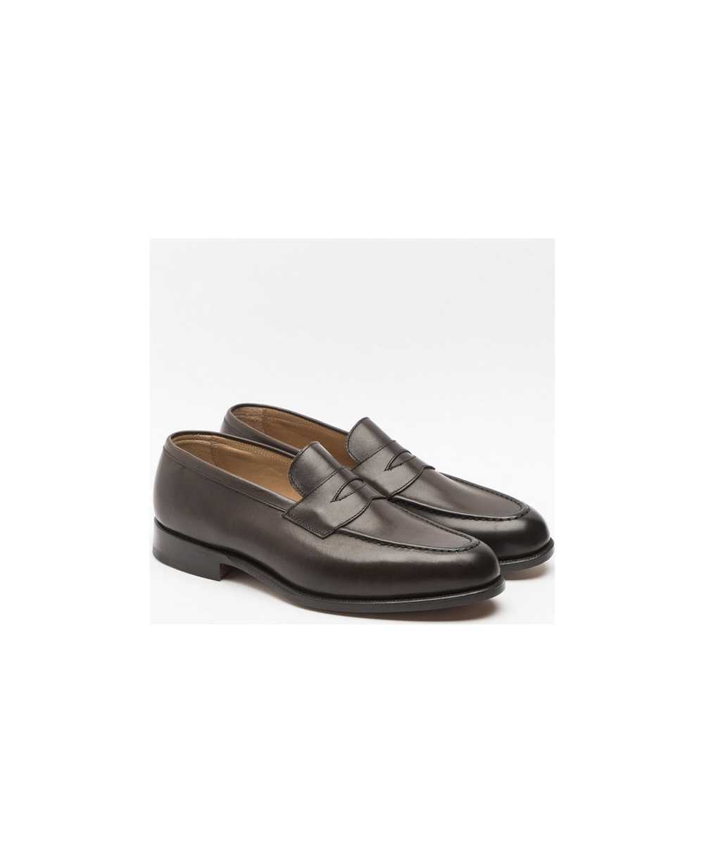 Tricker's Havard Espresso Burnished Calf Penny Lo… - image 2