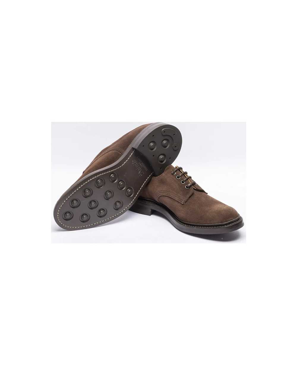 Tricker's Daniel Brown Suede Derby Shoe - image 4