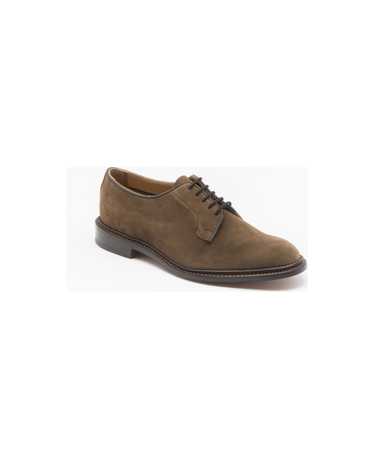 Tricker's Robert New Brown Castorino Suede Derby S