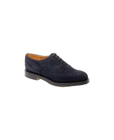 Church's Fairfield 81 Blue Navy Castoro Suede Oxfo