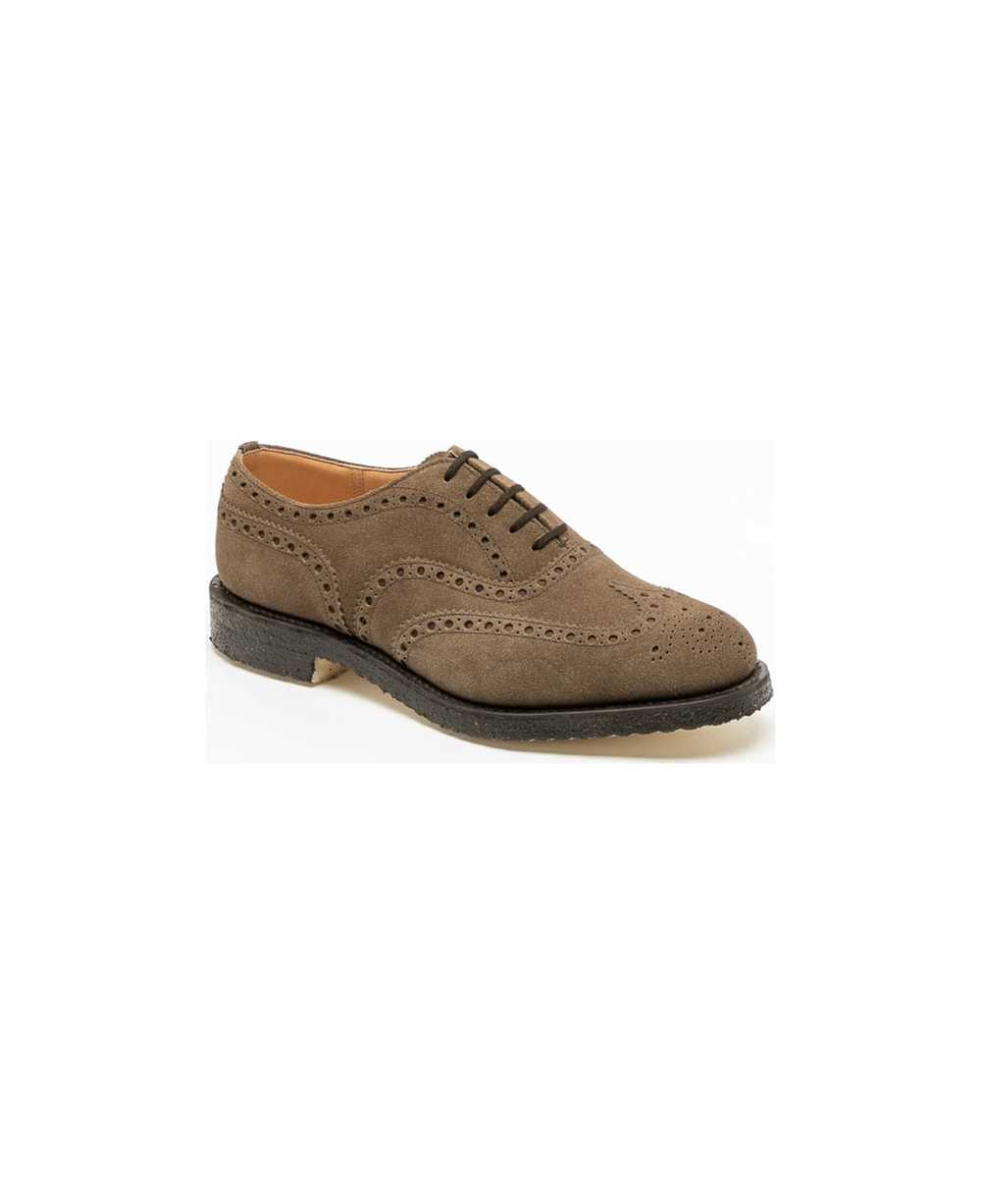 Church's Fairfield 81 Mud Castoro Suede Oxford Sh… - image 1