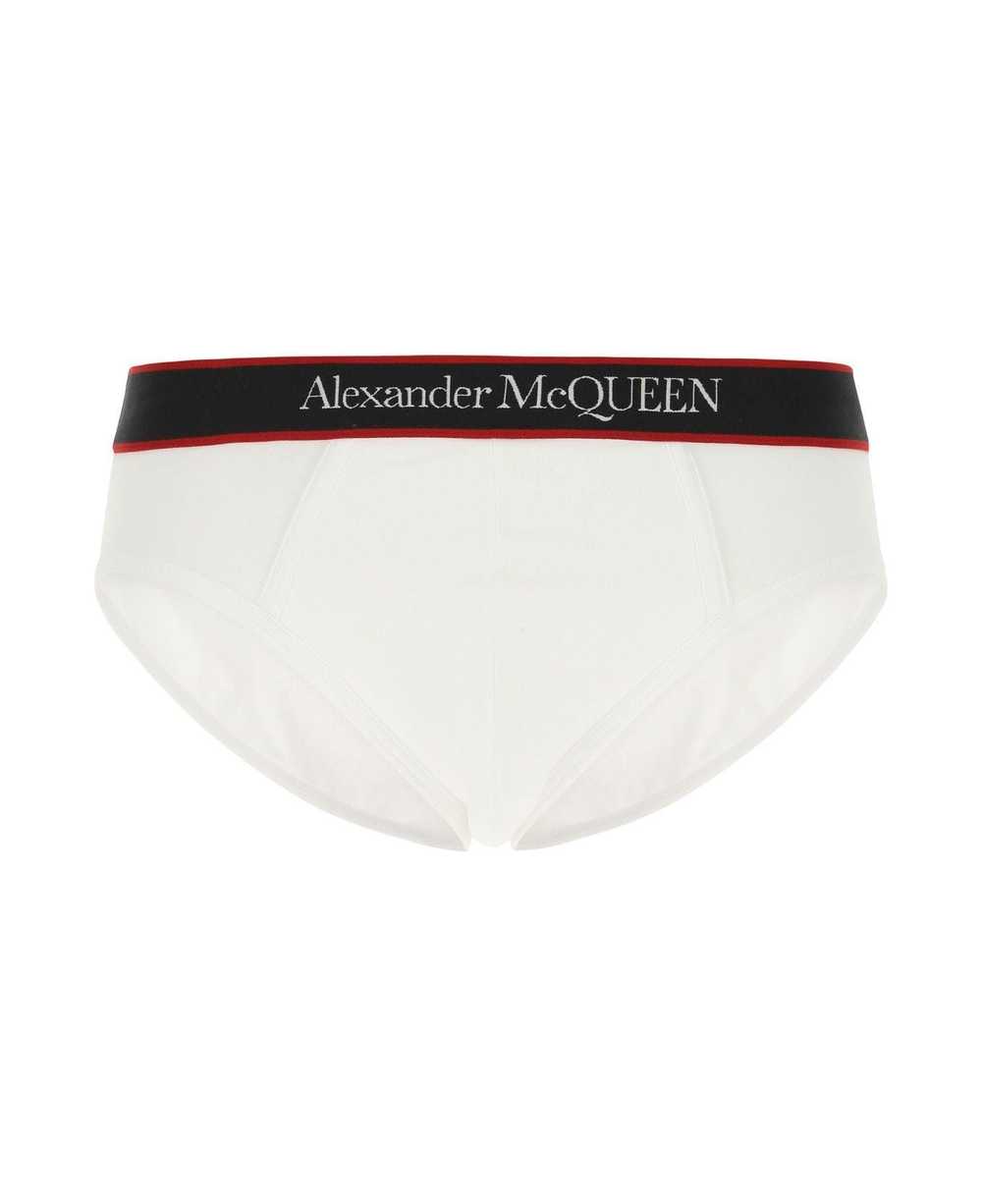 Alexander McQueen White Stretch Cotton Slip - image 1