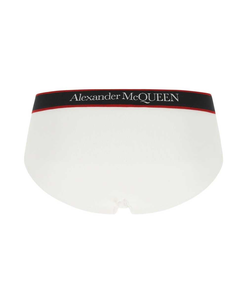 Alexander McQueen White Stretch Cotton Slip - image 2