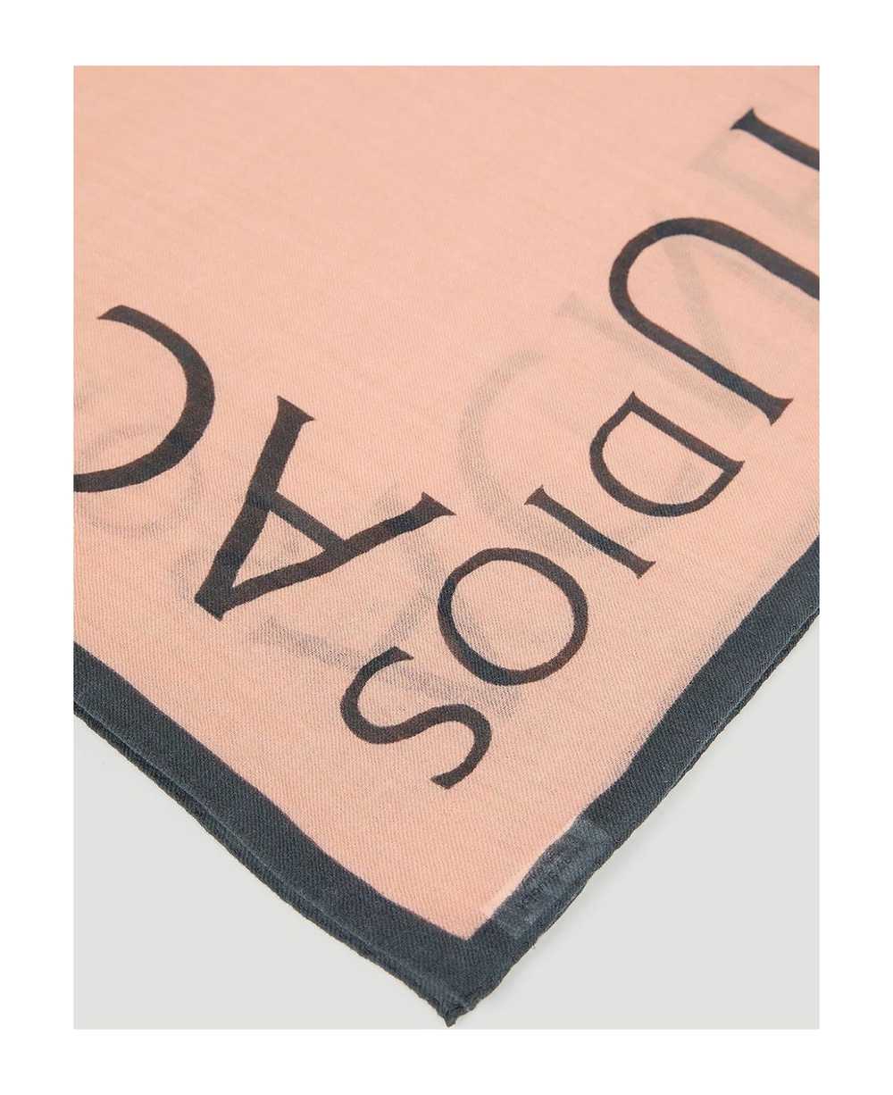 Acne Studios Logo Printed Square-shaped Scarf - image 3