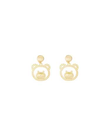 Moschino "teddy Chain" Earrings - image 1