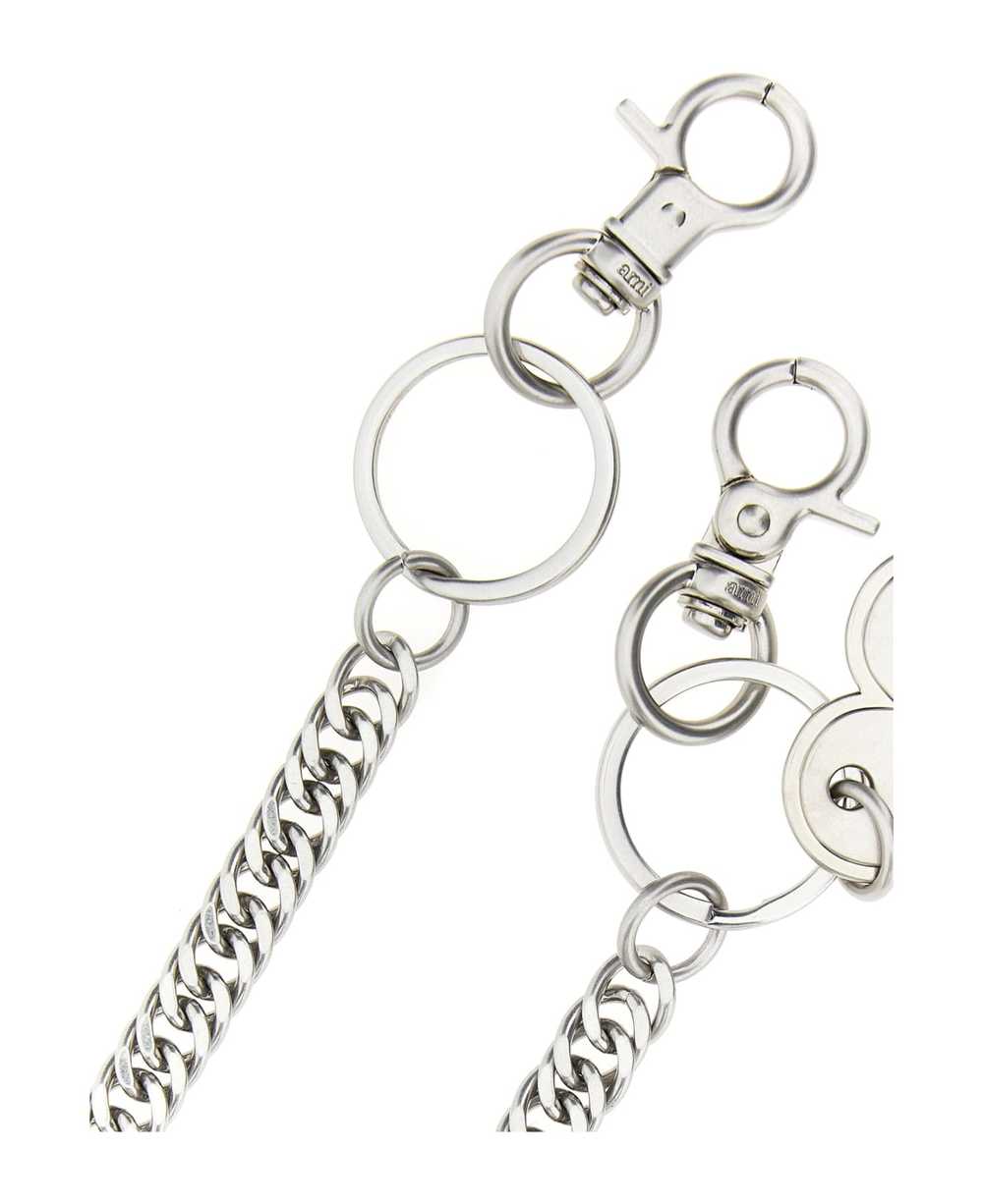 AMI Paris 'ami De Coeur' Keyring - image 3