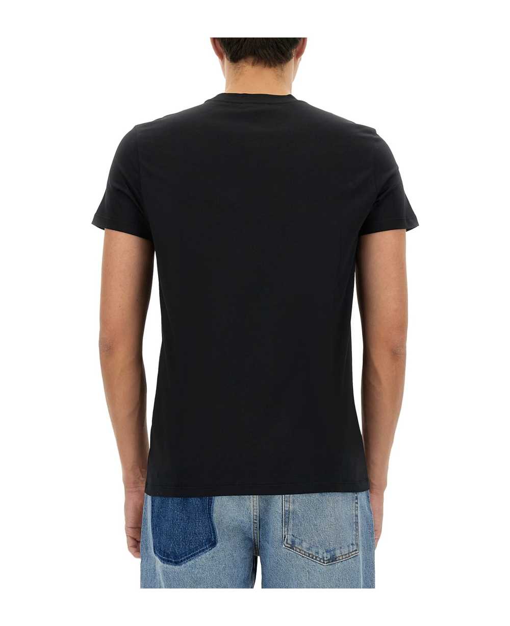 Balmain Flocked Logo T-shirt - image 2