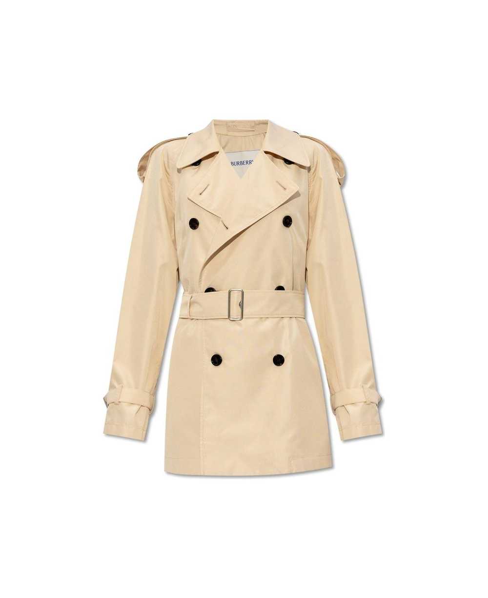 Burberry Double Breasted Belted Blazer - image 1