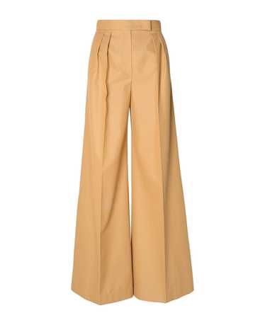 Max Mara Brown Cotton Trousers