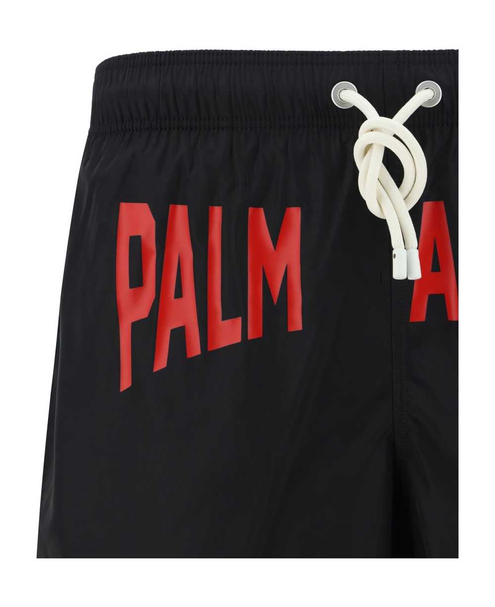 Palm Angels Nylon Swimsuit With Logo - image 3