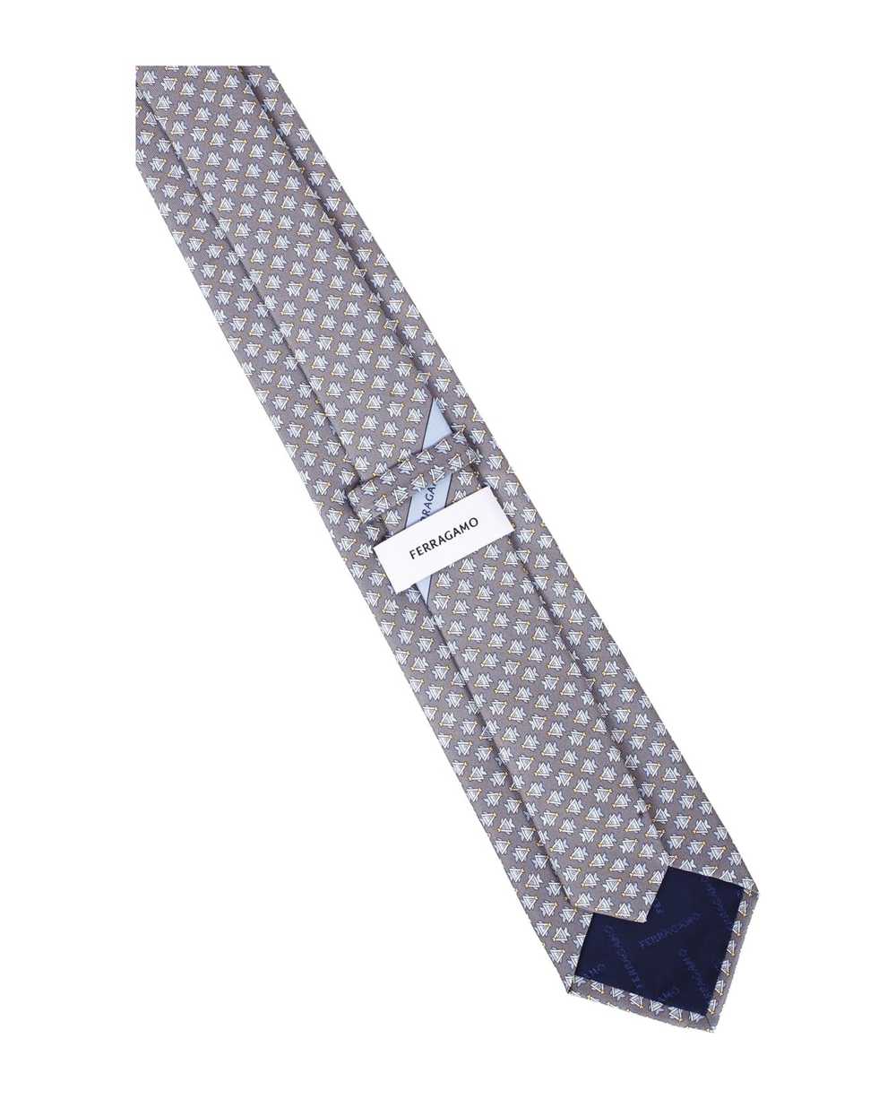 Salvatore Ferragamo Ties Grey - image 2