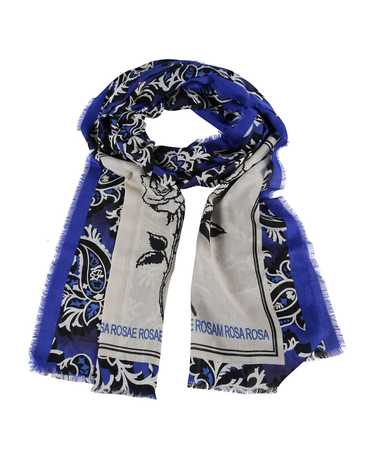 Etro Printed Fringed Edge Scarf