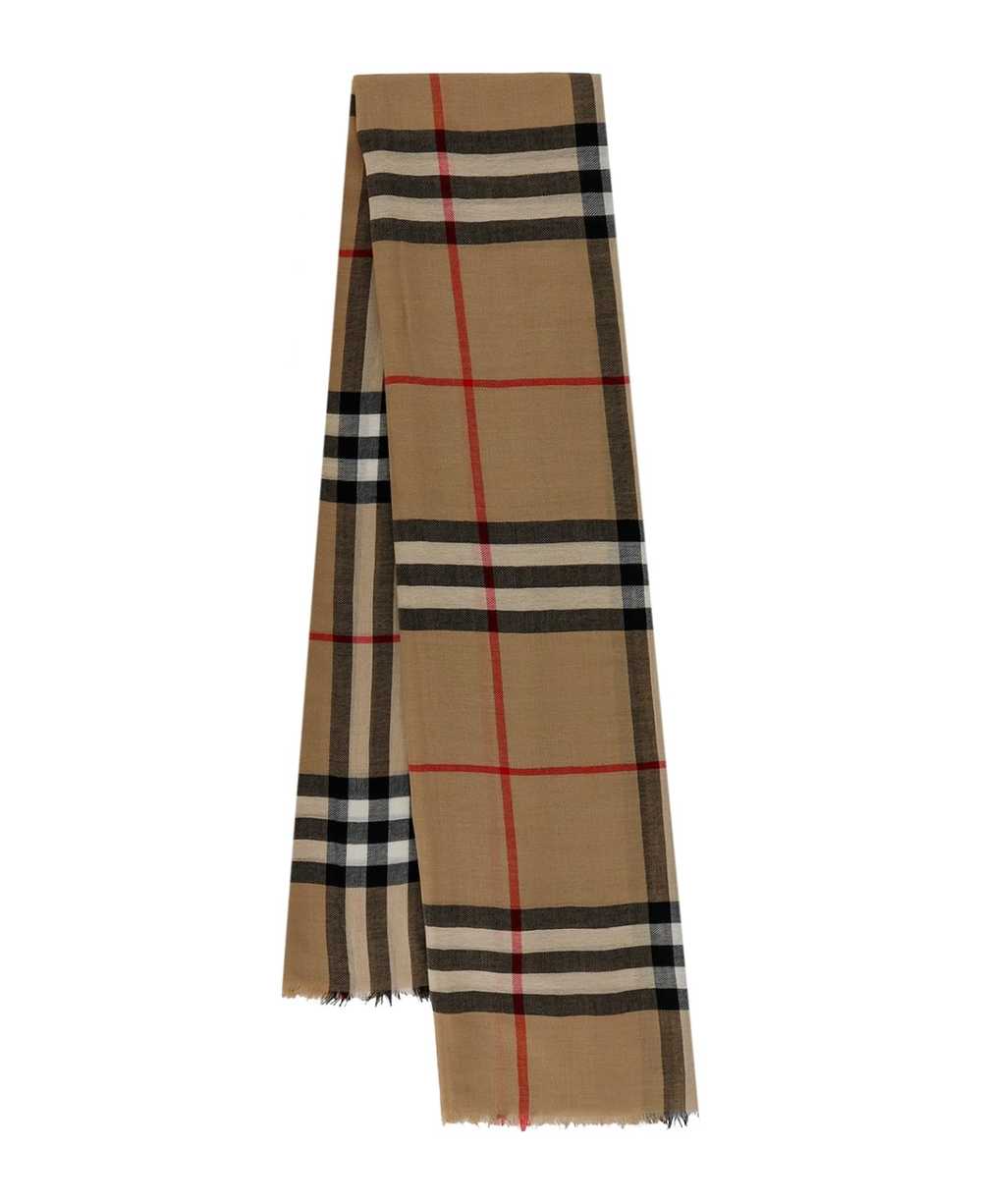 Burberry Check Pattern Scarf - image 1