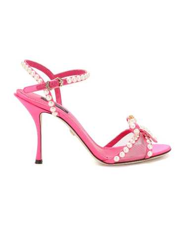 Dolce & Gabbana Pearl-embellished Sandals - image 1