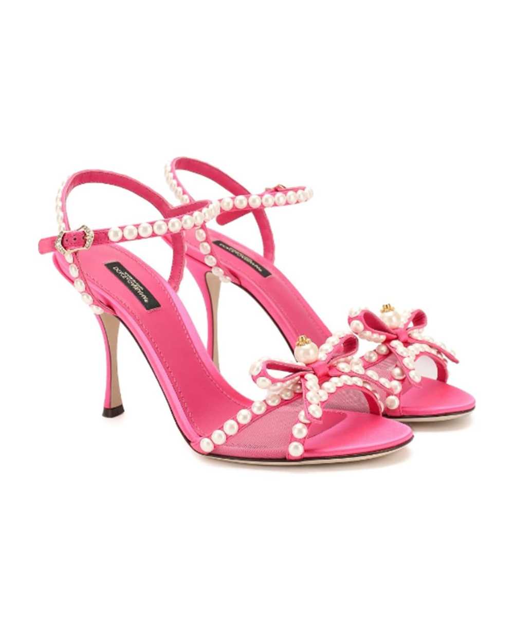 Dolce & Gabbana Pearl-embellished Sandals - image 2