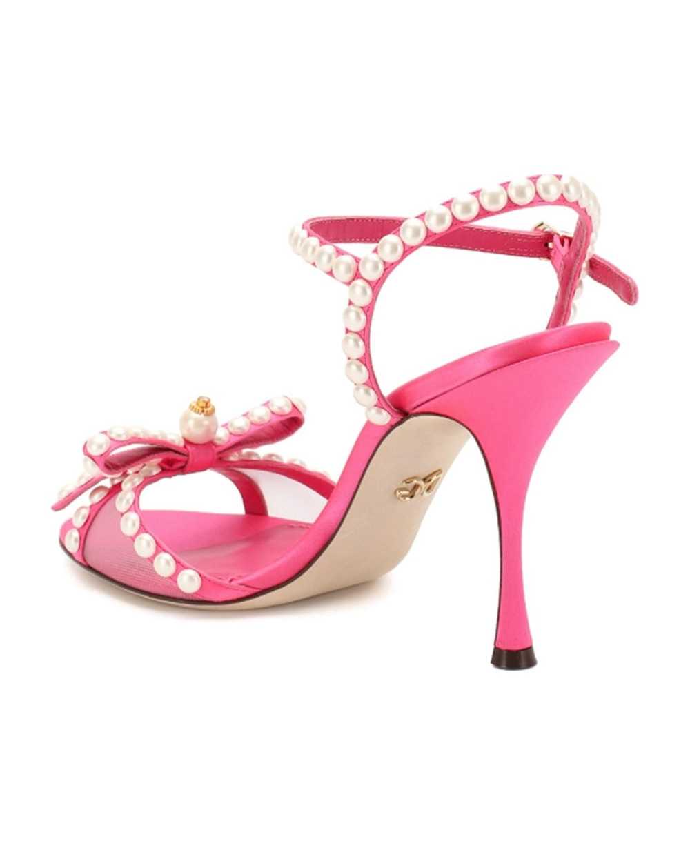 Dolce & Gabbana Pearl-embellished Sandals - image 3