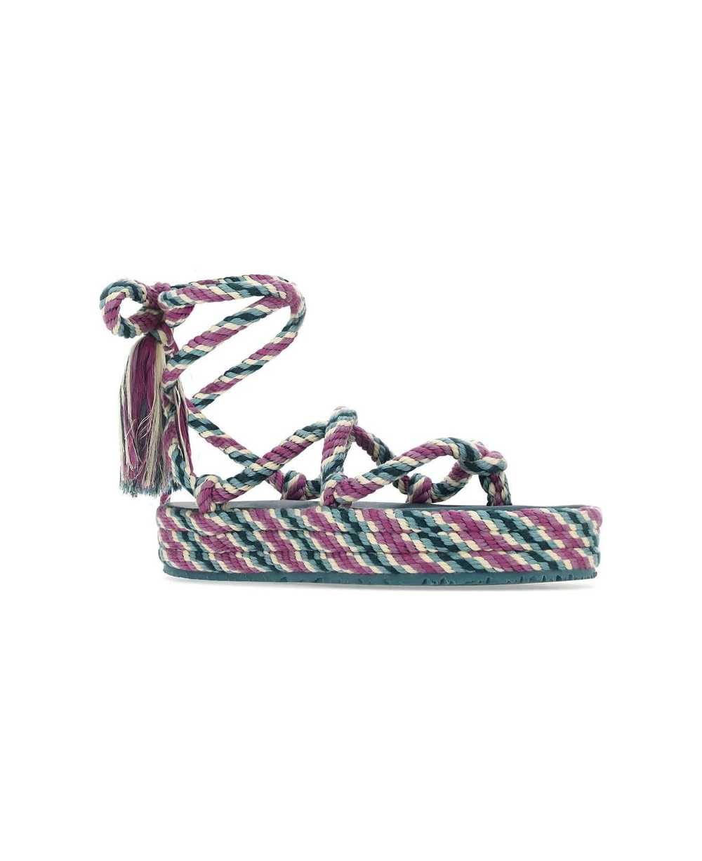 Isabel Marant Erol Rope Sandals - image 2