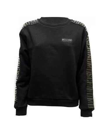 Moschino Logo Embossed Crewneck Sweatshirt