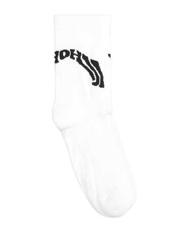 Y-3 Socks In White Cotton